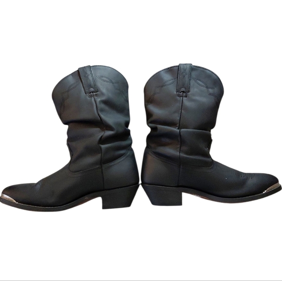 Shyanne Patsy Slouch Western Boots Women's Black Cowboy Boots Size 9 - Picture 2 of 12